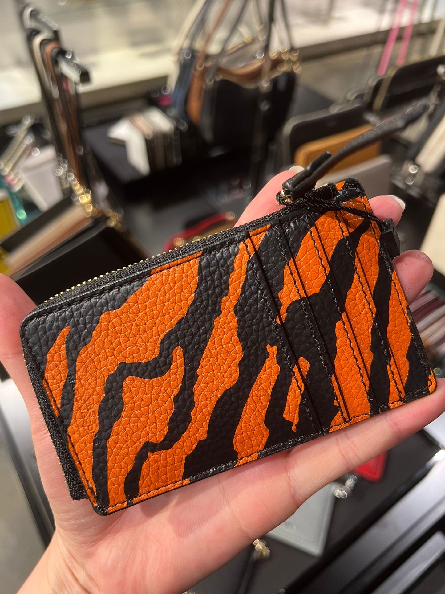 Marc Jacobs Animal Print Card Holder