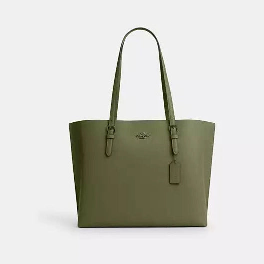 Coach Mollie Tote In Signature Canvas L