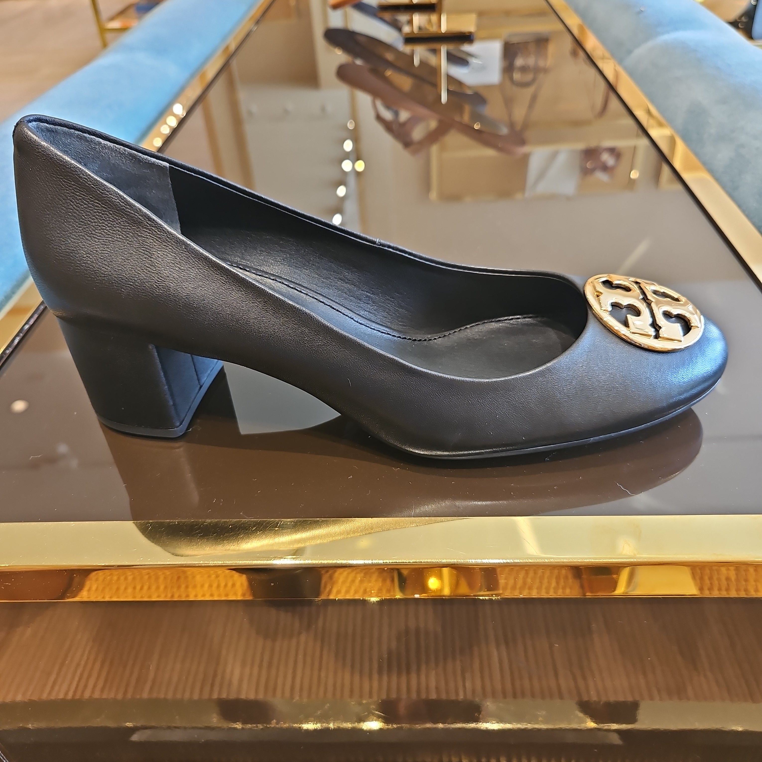 Tory Burch Chelsea 50mm cheapest Pump Leather Shoes