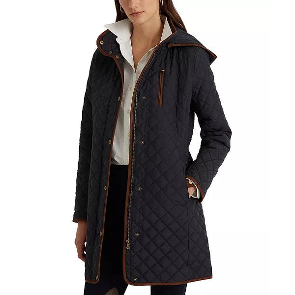 Ralph Lauren Women's Hooded Quilted Coat