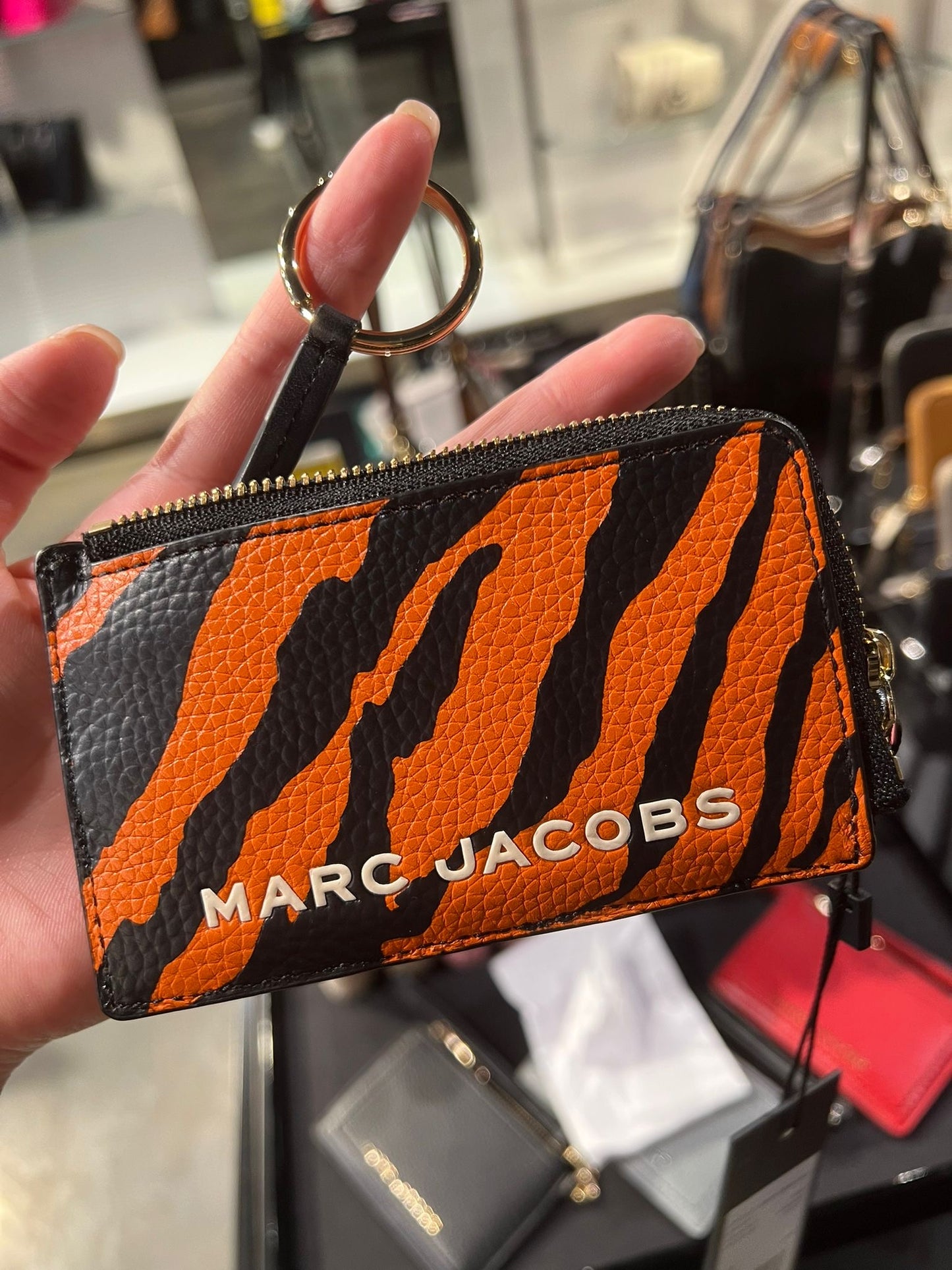 Marc Jacobs Animal Print Card Holder