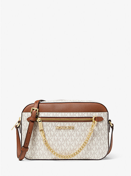 Michael Kors Jet Set Large Logo Crossbody Bag