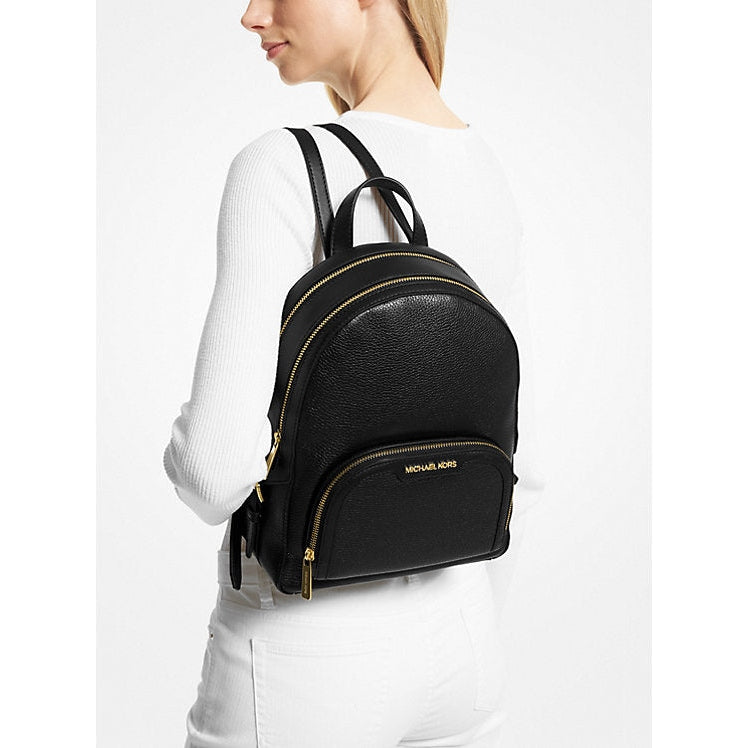 Michael Kors Jaycee Mittelgroßer Rucksack aus genarbtem Leder