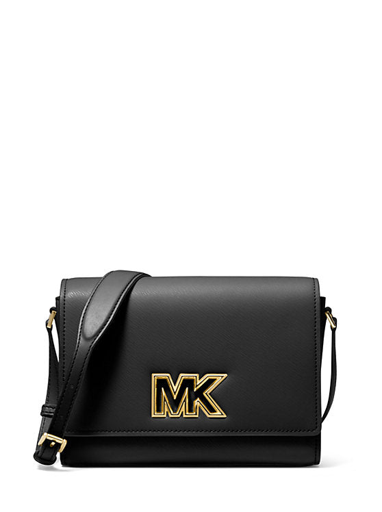 Michael Kors Mimi Medium Leather Messenger Bag