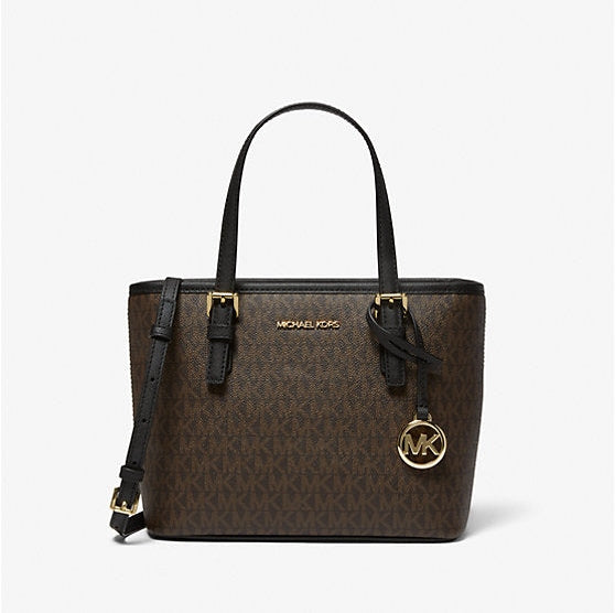 Michael Kors Jet Set Travel Extra-Small Logo Top-Zip Tote Bag