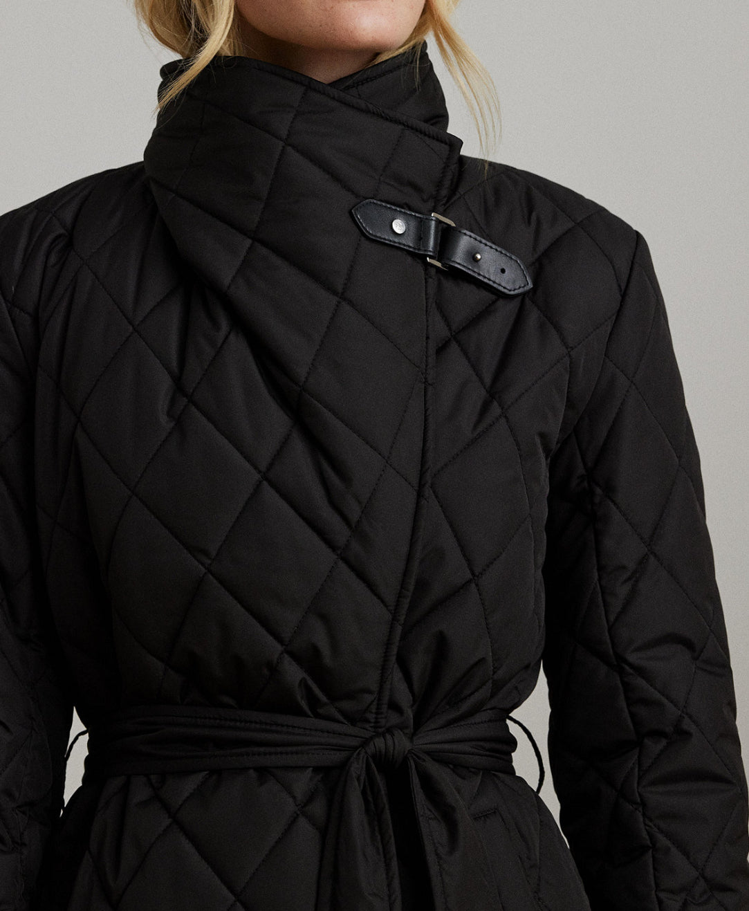 Ralph Lauren Belted Quilted Coat