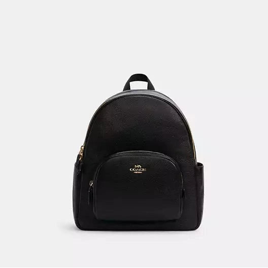 Coach Court Backpack In Signature Canvas