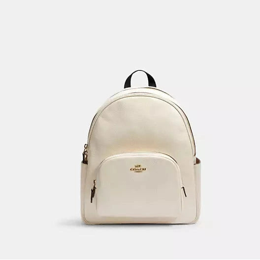 Coach Court Backpack In Signature Canvas