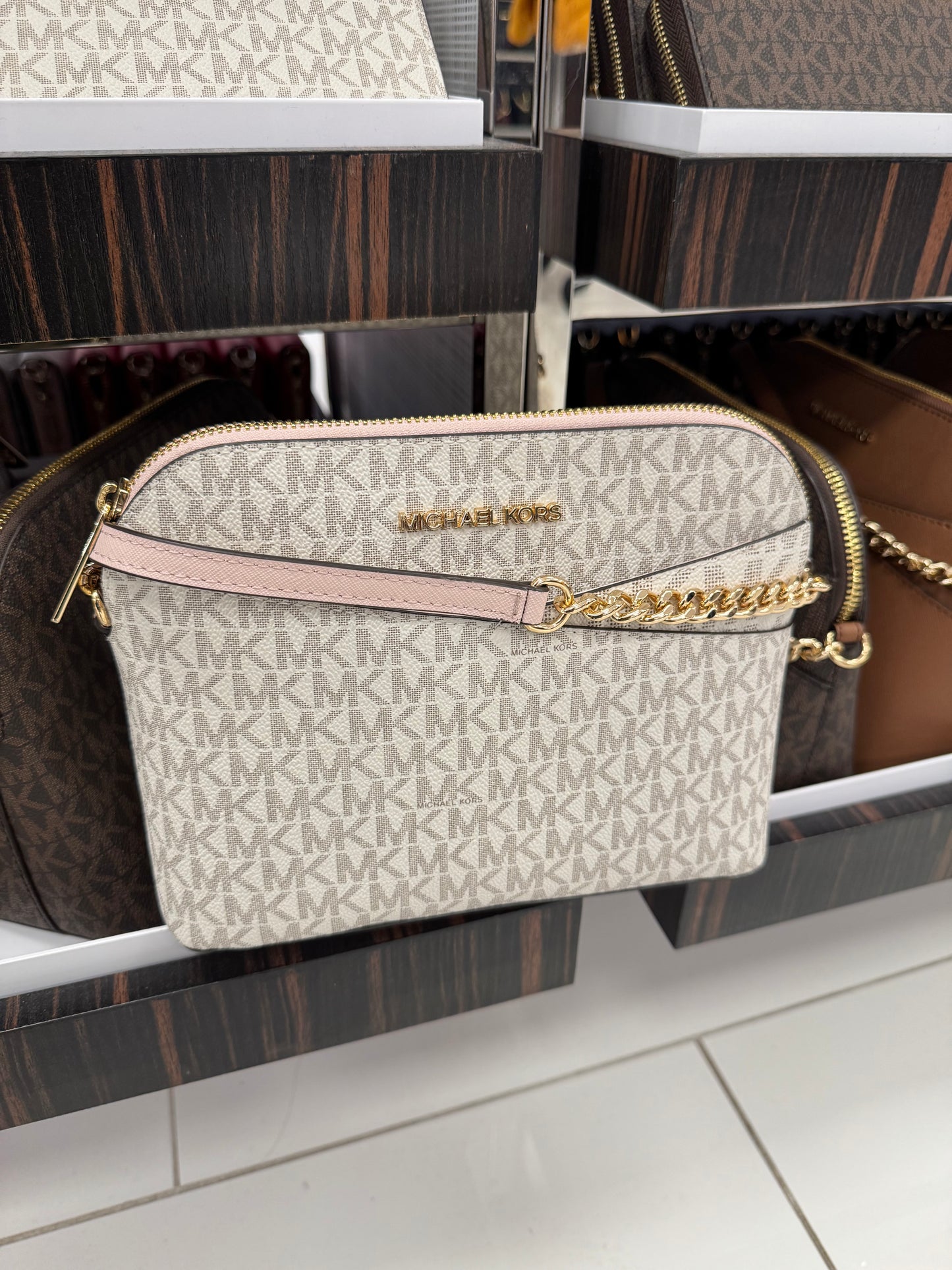 Michael Kors Jet Set Dome Crossbody