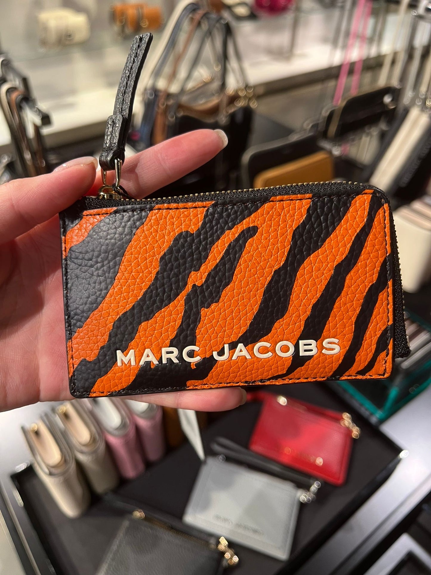 Marc Jacobs Animal Print Card Holder