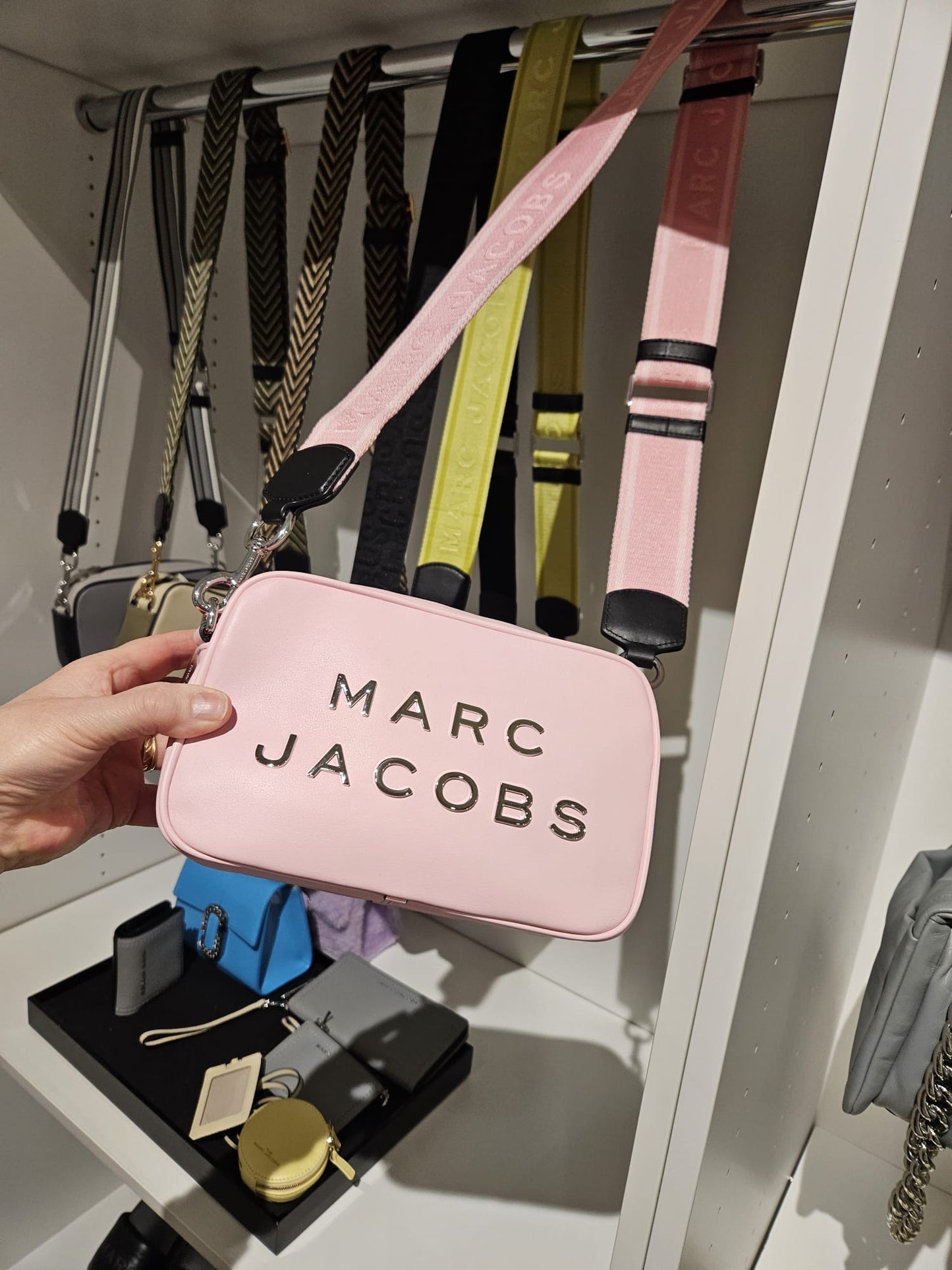 Marc Jacobs Flash Çapraz Askılı Pembe