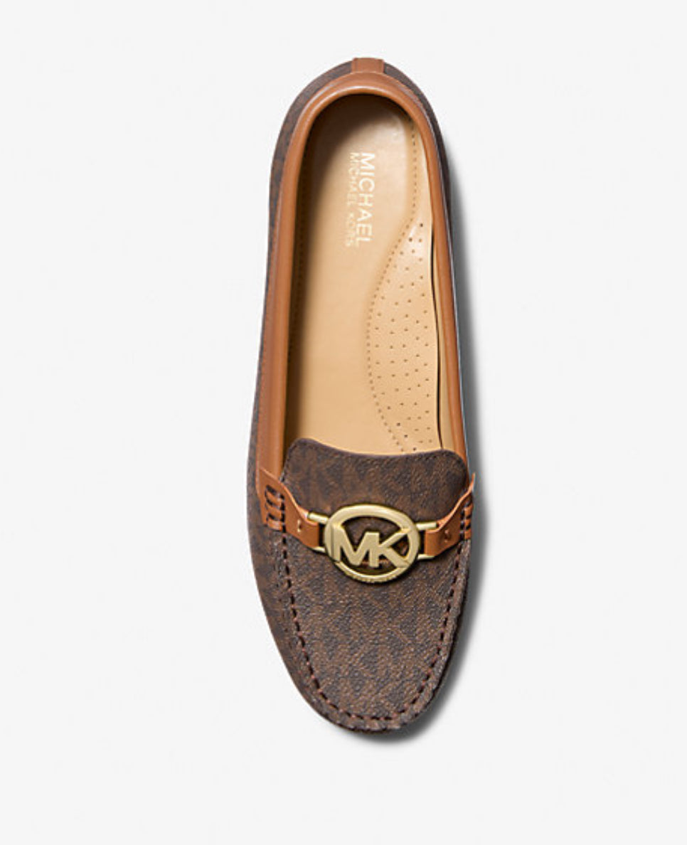 Michael Kors Fulton Çivili Logo Moccasin