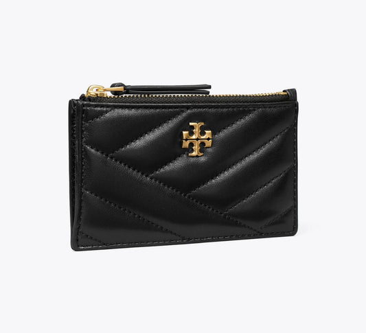 Tory Burch Kira Chevron Zip Card Case