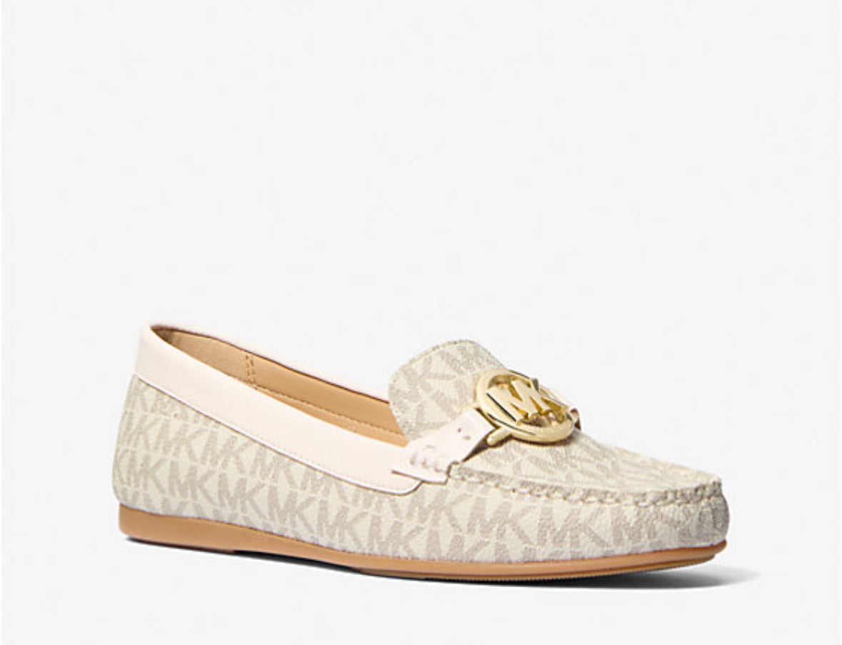 Michael Kors Fulton Çivili Logo Moccasin