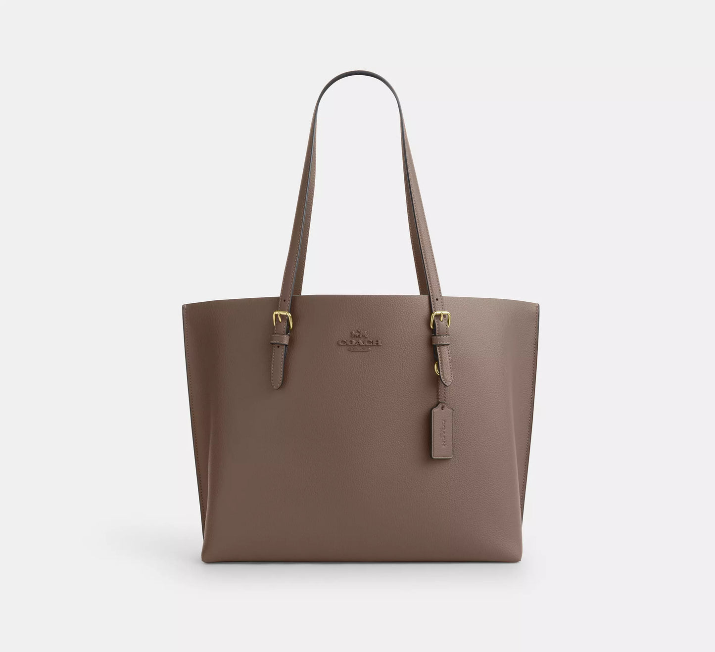 Coach Mollie Tote In Signature Canvas