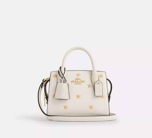 Coach Andrea Mini Carryall Bag With Star Print