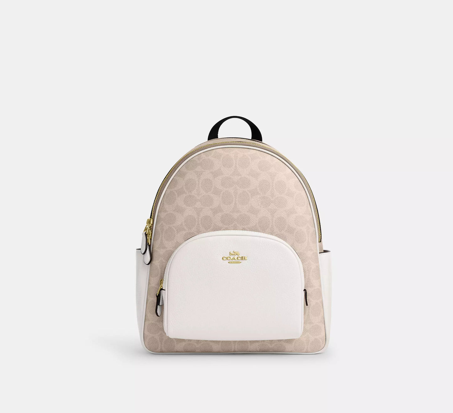 Coach Court Backpack In Signature Canvas