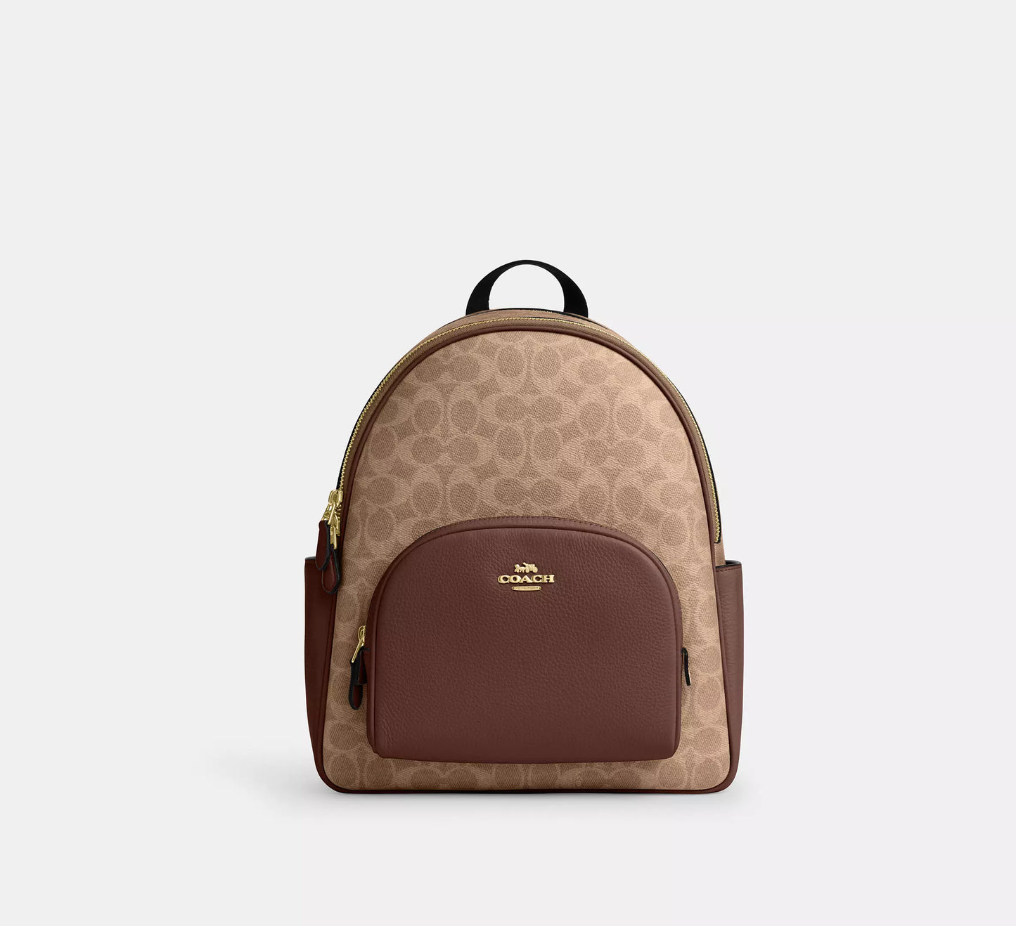 Coach Court Backpack In Signature Canvas