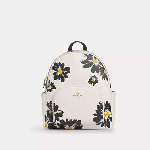 Coach Court Backpack In Signature Canvas