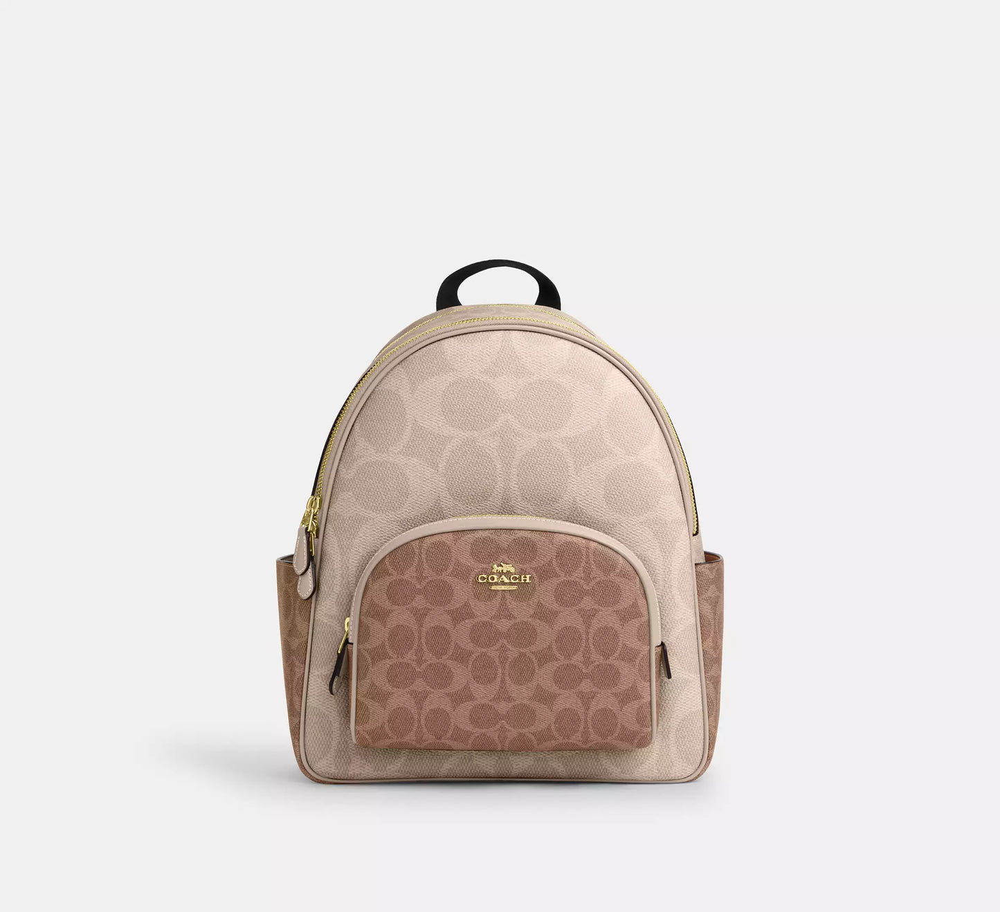 Coach Court Backpack In Signature Canvas