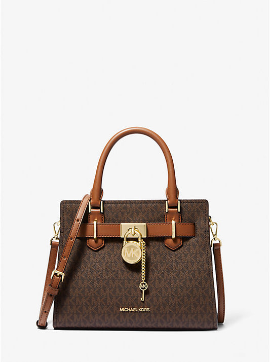 Michael Kors Hamilton Small Leather Satchel